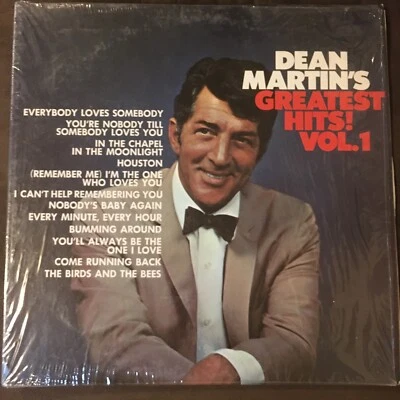 DEAN MARTIN Greatest Hits Vol. 1 - Original 1968 Reprise LP - VG++ IN SHRINK - Image 1 of 3
