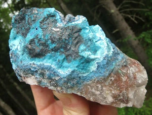 ROYAL COBALT SHATTUCKITE GEM SILICA DRUZY CHRYSOCOLLA CUPRITE QUARTZ MILPILLAS  - Picture 1 of 12