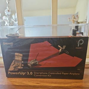 New Sealed PowerUp 3.0 Smartphone Controlled Paper Airplane Conversion Kit - Picture 1 of 7