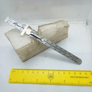 De colección Punto Azul Snap On GAM39 15 cm Solo Métrico Regla de Bolsillo Medidor de Profundidad EE. UU. - Imagen 1 de 15