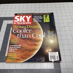 Sky & Telescope Magazine May 2005 Vol 109 Exploring Jupiter Cool Brown Dwarfs - Picture 1 of 12