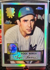 2002 Topps Chrome Yogi Berra 1952 Refractors #52R14 - Bild 1 von 3