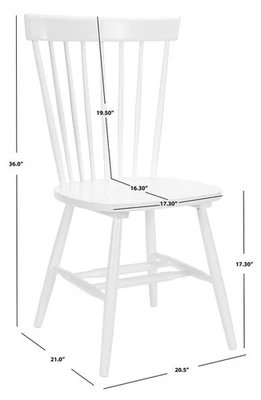 Safavieh PARKER SPINDEL SIDE CHAIR, Reduced Price 2172761223 AMH8500A-SET2 - Image 1 of 4