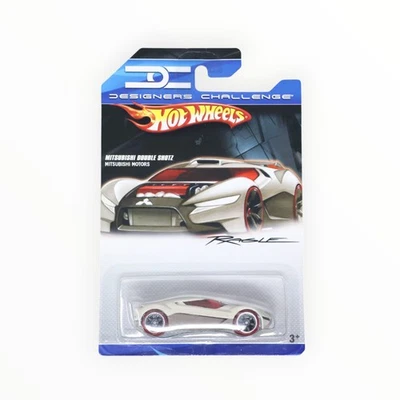 Hot Wheels Mitsubishi Double Shotz - Blanco - 2008 Designer's Challenge A Foto 1 de 3