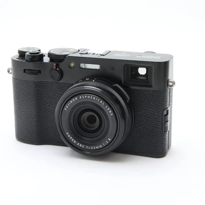 Fujifilm Fuji X100V Black Digital Camera Shutter Count 3400 - Image 1 of 4