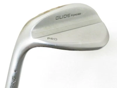 PING Glide Forged Pro Wedge 56.10 S Grind Black Dot Dynamic Gold Stiff Flex LEFT - Image 1 of 4