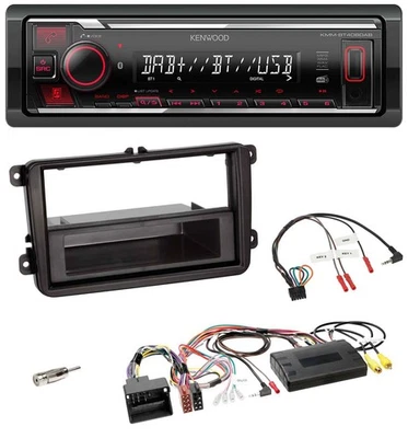 Kenwood Lenkrad Bluetooth USB DAB Autoradio für VW T5 Golf Tiguan Touran 2009-20 - Bild 1 von 4