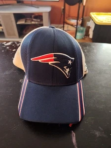 Vintage NFL Reebok New England Patriots Hat Multi Color Lightly Used Lot #45 - Foto 1 di 13