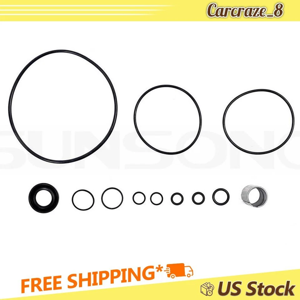 Power Steering Pump Rebuild Kit for Buick Estate Wagon 5.7L 1970 1973 1977-1983 - Image 1 of 1