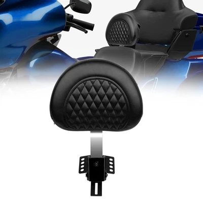 Respaldo conductor Sissy Bar para Harley Touring Road Glide Street Glide 97-23 Foto 1 de 4