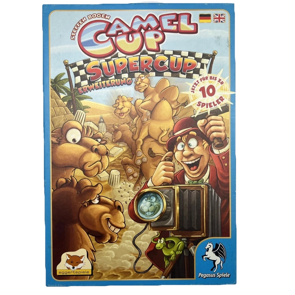 PEGASUS SPIELE - CAMEL UP - SUPERCUP ERWEITERUNG - MIT BIS ZU 10 SPIELERN - Bild 1 von 4