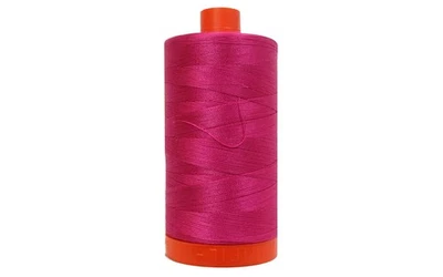 Aurifil Mako Cotton Thread Solid 50wt 1422yds Fuchsia - Image 1 of 2