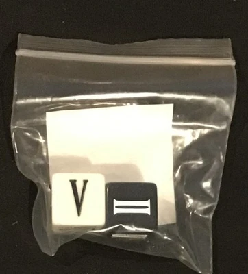 Final Fantasy TCG ~ Elemental Dice Set ~ Light and Dark ~ OEJ - Image 1 of 2