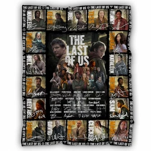 The Last Of Us Blanket, The Last Of Us TV Series Fleece Sherpa Blanket - Picture 1 of 8