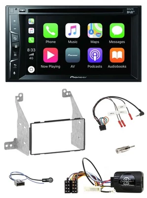 Pioneer Lenkrad USB DVD Bluetooth DAB 2DIN Autoradio für Nissan Pathfinder R51 2 - Bild 1 von 4