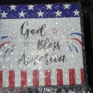Holzdeko God Bless America 🇺🇸  - Bild 1 von 2