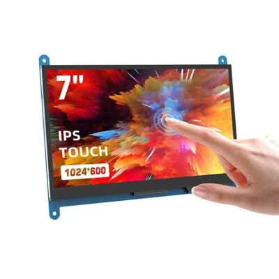 7inch HDMI Touch Screen Monitor IPS LCD Raspberry Pi Monitor Xbox Gaming Display - Bild 1 von 4