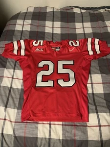 Nike Maryland Terrapins Clifton Crosby Football Jersey Size 42 Red ACC - Picture 1 of 20