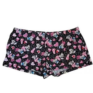 Disney Minnie Mickey Mouse Pyjama Shorts Damen Gr. M schwarz Eisbecher Schlafanzug - Bild 1 von 4