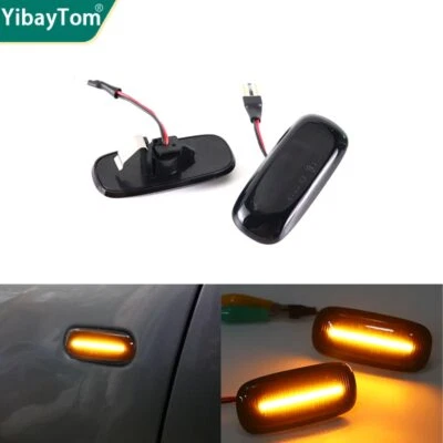 2x LED Dynamic Guardabarros Luz Marcadora Lateral Repetidor para Audi A3 S3 8L A8 D2 TT 8N Foto 1 de 4