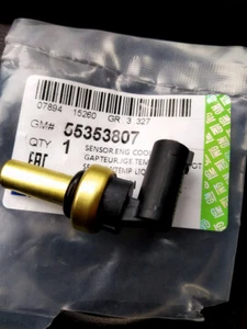 Genuine GM COOLANT Temperature Sensor 55591401 55353807 CRUZE SONIC AVEO TX229  - Picture 1 of 2