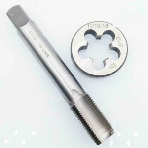 1set HSS 11/16-18 UNS Tap & 11/16-18 UNF Die Right Hand Threading Tools - Picture 1 of 1