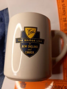 D&H The Bridge Line New England And Canada Vintage Eisenbahn Kaffeebecher - Bild 1 von 5