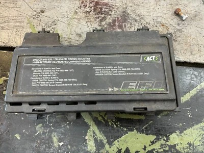 Bandeja de herramientas cubierta EFI ARCTIC CAT 2002 ZR 600 1670-049 RW6093 Foto 1 de 2