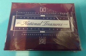 2016 National Treasures Collegiate Basketball Sealed Box