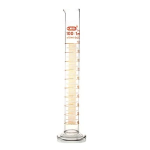 100ml Glass Measuring Cylinder Lab Chemistry Glassware Borosilicate Glass 3.3 - Picture 1 of 4