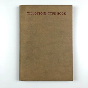 Tillotsons Specimen Book of Type Faces | 1949 Edition - Picture 1 of 12
