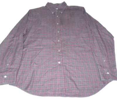 £150 CAMISA INFORMAL CANALI 1934 FRANELA A CUADROS XXL 46 56 HECHA EN ITALIA Foto 1 de 4