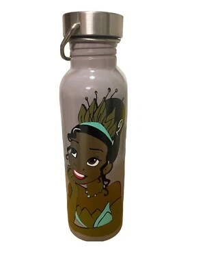 Botella de agua sin vacío de pared única de acero inoxidable de 24 oz Foto 1 de 4