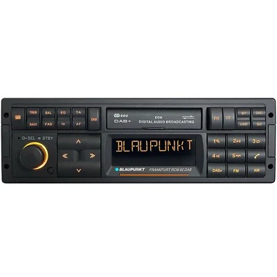 Blaupunkt Frankfurt RCM 82 DAB retro car stereo with Bluetooth USB AUX input SD - Image 1 of 4