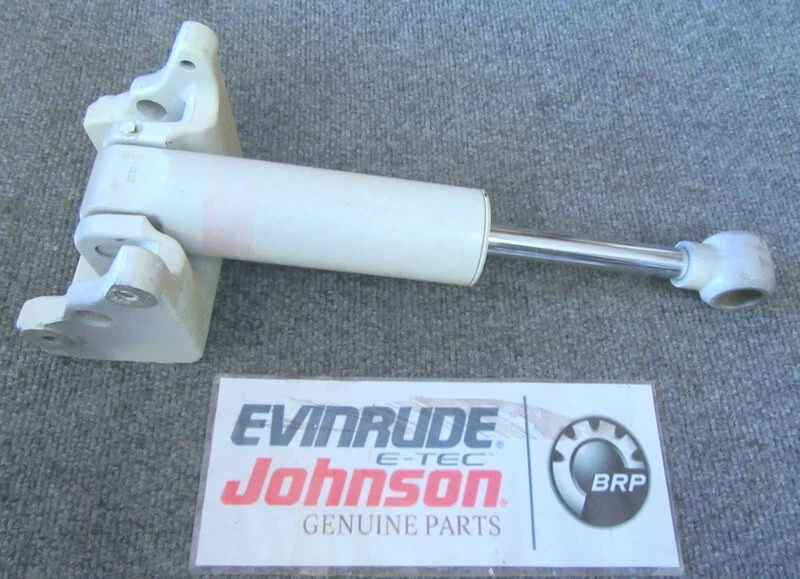 D4E Evinrude Johnson OMC 387792/329519 Shock Absorber & Bracket OEM Boat Parts - Image 1 of 4