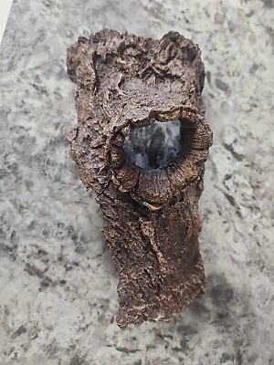 Reptile Aquarium Cave Fish Hideout Resin Wood Trunk Log Decoration - Image 1 of 2