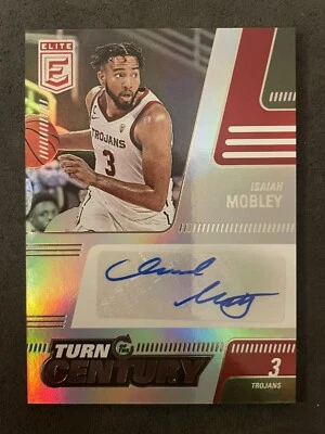 Isaiah Mobley - 2022 Chronicles Draft Picks - Donruss Elite AUTO No. TTC-IMO - Image 1 of 2