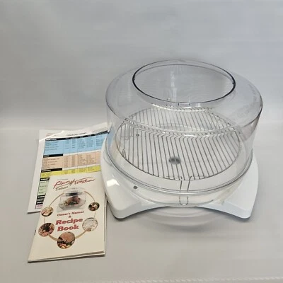Thane Flavor Wave MHO-1200 Parts Plastic Dome Glass Tray Metal Grill  Base - Image 1 of 3