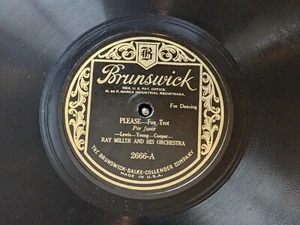 Ray Miller Orch Braunschweig 2666 Charleston Cabin Please Jazz 78 Mole Trumbauer E+ - Bild 1 von 4