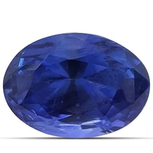 Natural Blue Sapphire Loose Gemstone 2.02 carats Blue Engagement Ring Making - Picture 1 of 7