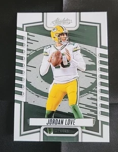 Panini Absolute Football #32 2023 Jordan Love Green Bay Packers QB - Imagen 1 de 2