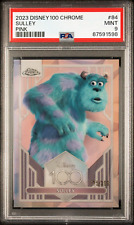 2023 Disney Topps Chrome Sulley Pink Refractor /399 PSA 9 Mint #84 Monsters Inc.