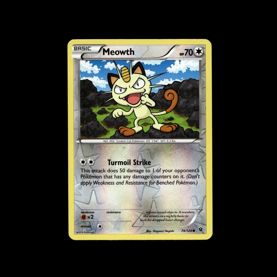Cat Pokemon Cards! Meowth Persian Litten Meowscarada Skitty Purrloin Holo Card! - Image 1 of 1