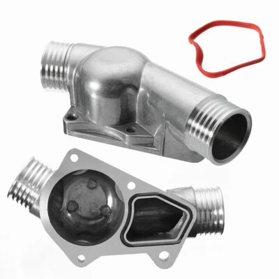 Engine Coolant Thermostat Housing w/ Gasket 11531722531 For BMW E34 E36 Z3 M3 - Image 1 of 4