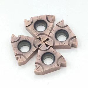 10pcs 16ERM 3.0ISO LF6018 carbide threading inserts 16ER 3.0 ISO Turning Tools - Picture 1 of 5