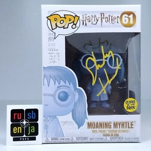 Funko Pop! Harry Potter Gimiendo Myrtle Firmado Shirley Henderson Certificado de Autenticidad #61 WS - Imagen 1 de 7