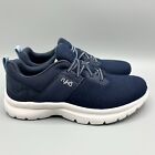 Ryka Womens Wiley Cozy  Memory Foam Casual and Fashion Sneakers Navy Size 6.5M