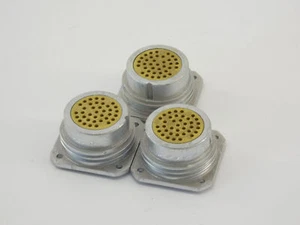 *Lot of 3* Socapex SLEF 37Y 9422 Circular Connector 37-Pin - Bild 1 von 6