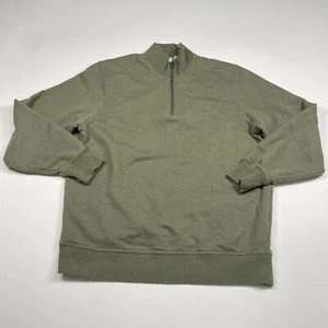 Dockers Sweatshirt Men’s Large Green 1/4 Zip Pullover Outdoor - Picture 1 of 11