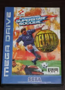 Sega Mega Drive. International Superstar Soccer Deluxe. Konami. (PAL AUS/EUR) - Picture 1 of 4